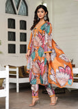 Hatheli's Women's  Printed  Kurta set with Dupatta